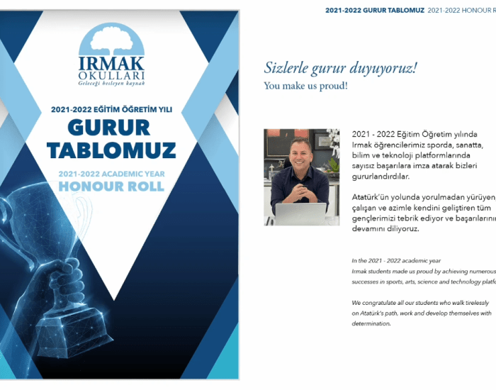 2021-2022 Honour Roll Booklet