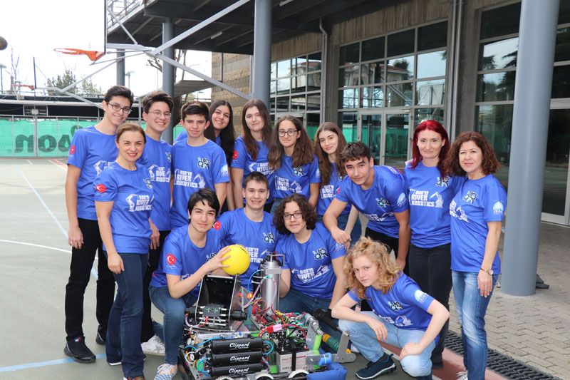 “RiverRoboticsTeam # 8079”, Irmak High School’s Robotics Team won another award, “Winner”, at the International Eco-First 2020 Competition