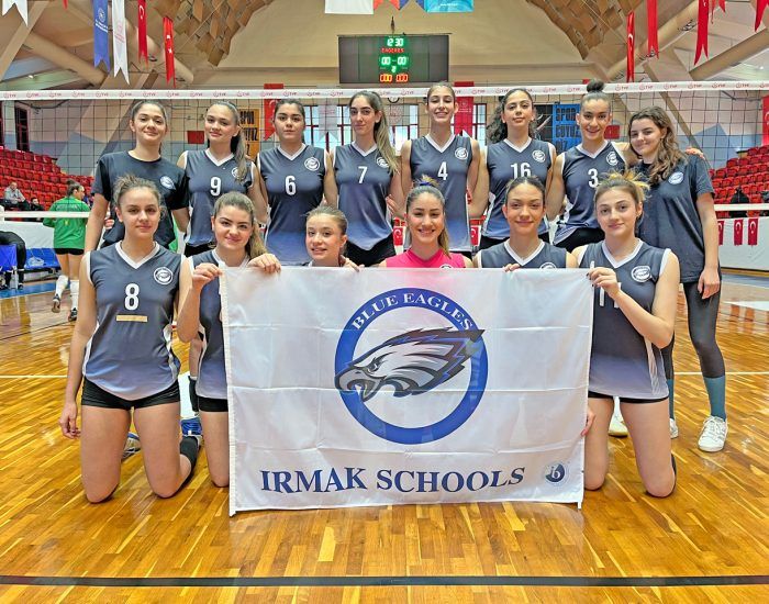Genç kız Voleybol A takımımız, Türkiye Şampiyonası’nda birinci