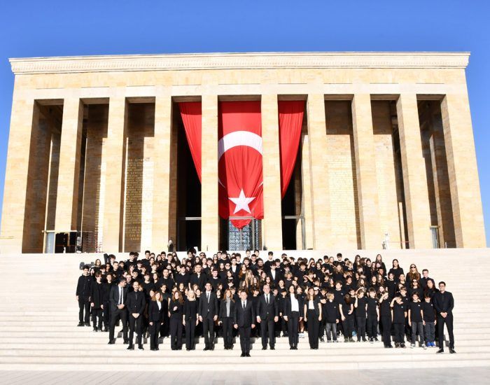On the 100th anniversary of our Republic, we were once again in the presence of our Atatürk.
