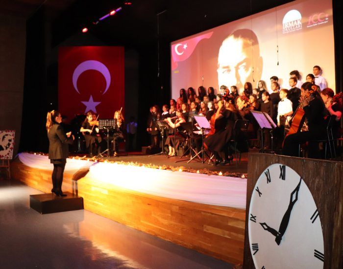 We commemorated Atatürk with gratitude and respect.