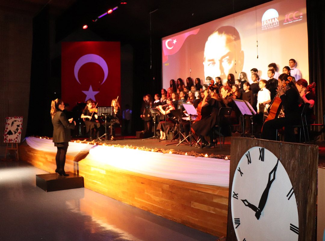 We commemorated Atatürk with gratitude and respect.