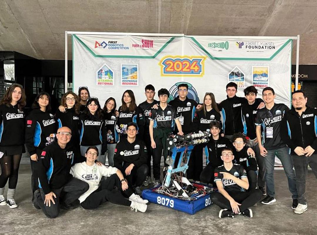 Semi Final Success of our FRC team RiverRoboticsTeam in FRC Bosphorus Regional Tournament