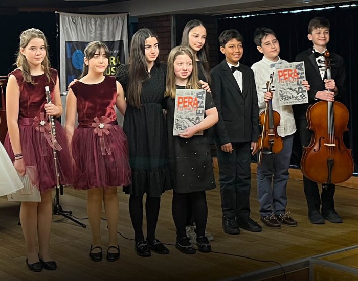 We participated in the 14th Pera International Music Festival